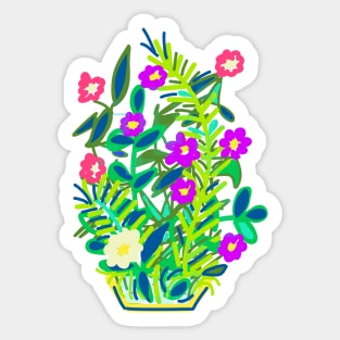 JUNGLE FLOWERS Sticker